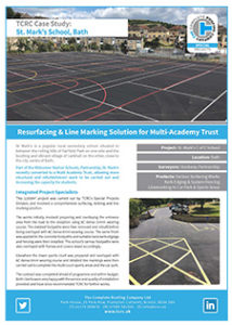 TCRC case study - St. Mark's School, Bath